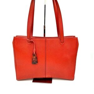 CHANEL Vibrant Red Tote Bag
